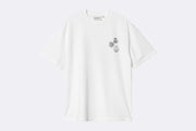 Carhartt WIP Wmns Pins Tee White